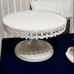 SOLD--Vintage Style Cake Stand
